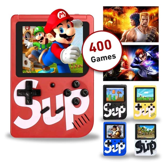 SUP Game Box 400 In 1 Handheld Game Console – Retro Gaming Fun | www.tekzobd.com